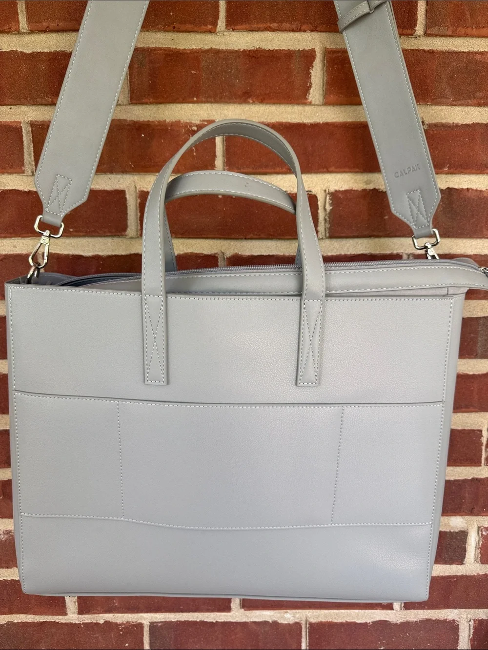 CALPAK Haven Tote Bag Purse Laptop Corporate Chic Travel Quiet Luxury Minimalist